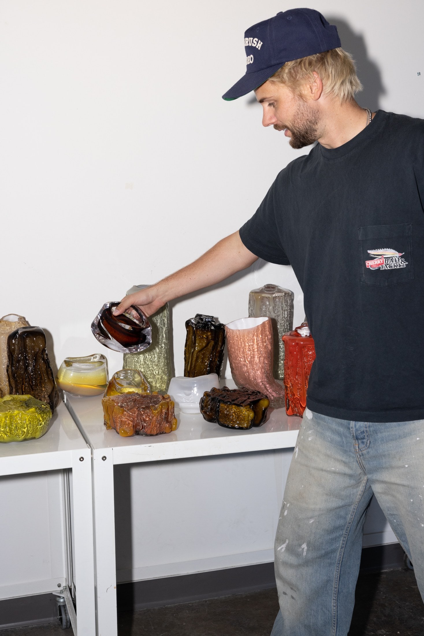 Austen with the vessels