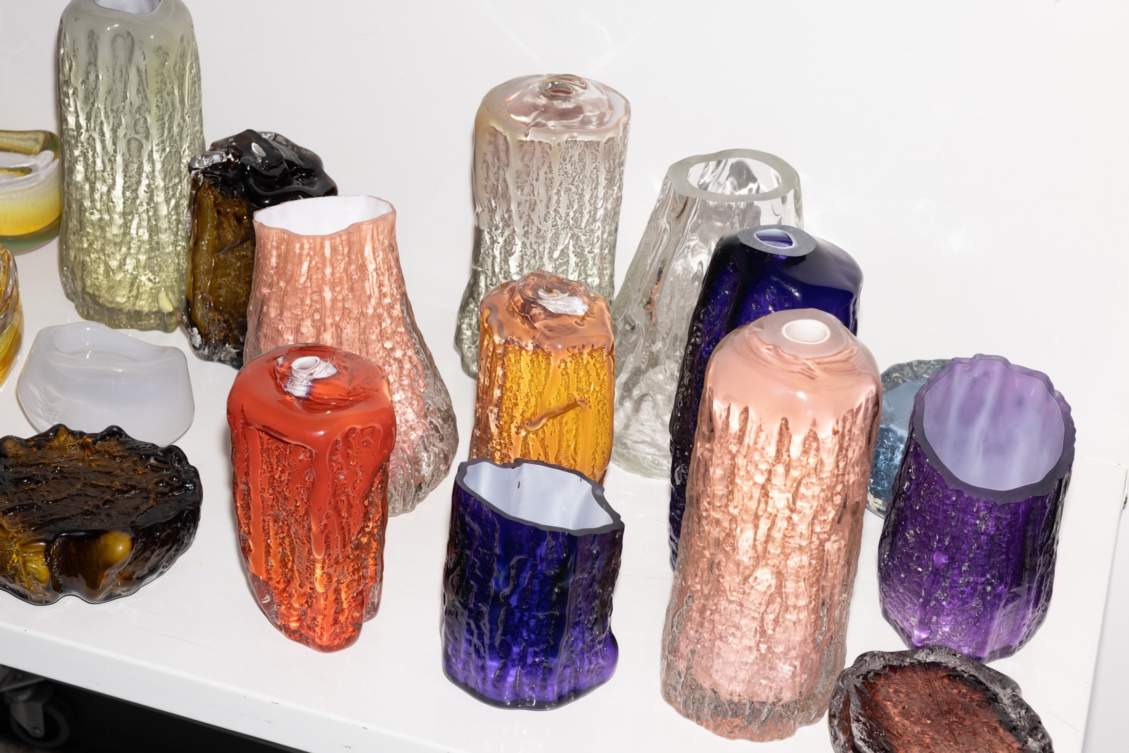 The vessels, grouped